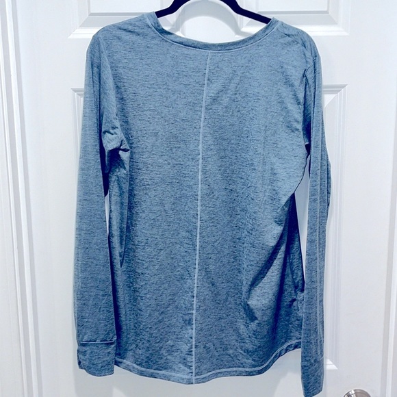 Eddie Bauer Resolution Long Sleeve outdoor Shirt blue Large TALL TL women’s - Picture 6 of 6